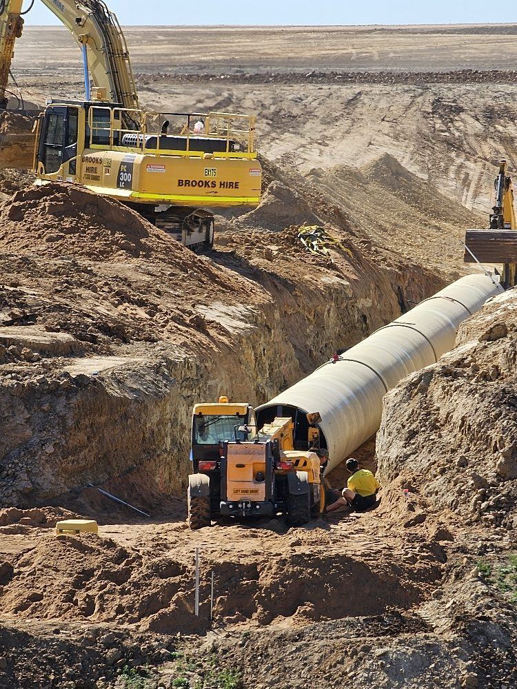 BOSSPIPE™ GRP pipe, Inglestone Irrigation, QLD