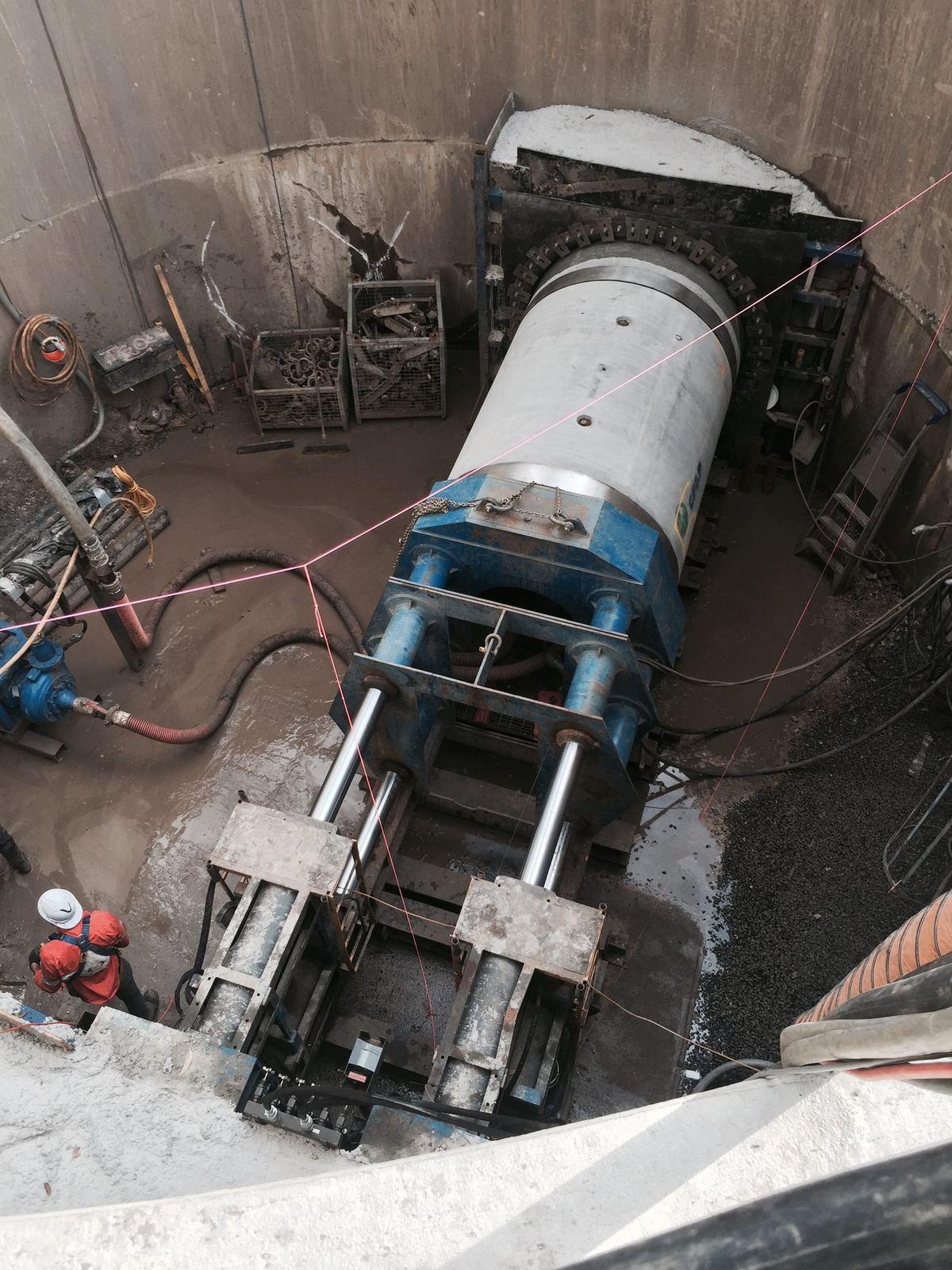 RCP pipe ship unloading