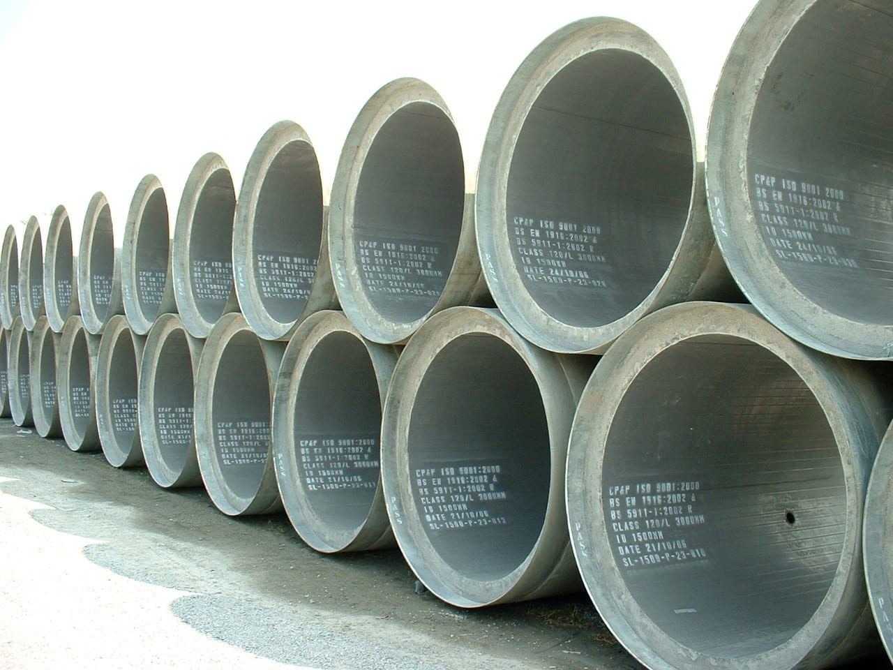 RCP pipe laydown, City of Sydney